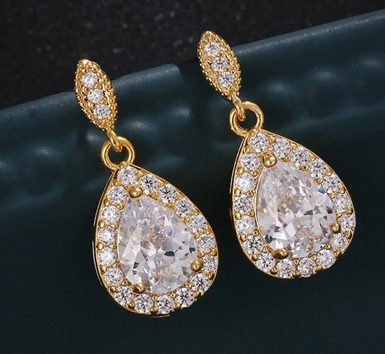 Elegant Drop-Shaped Stud Earrings ER612-2