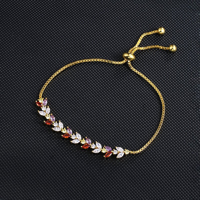 Gold Plated Alloy Bracelet - 图片 3