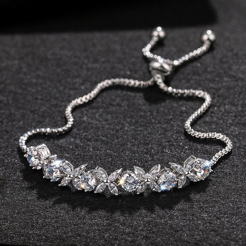 Flower Cluster Shape Bracelet SL011