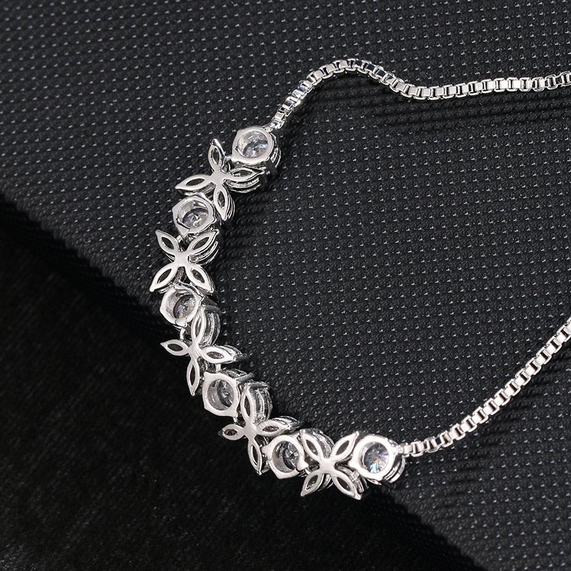 Flower Cluster Shape Bracelet SL011 - 图片 3